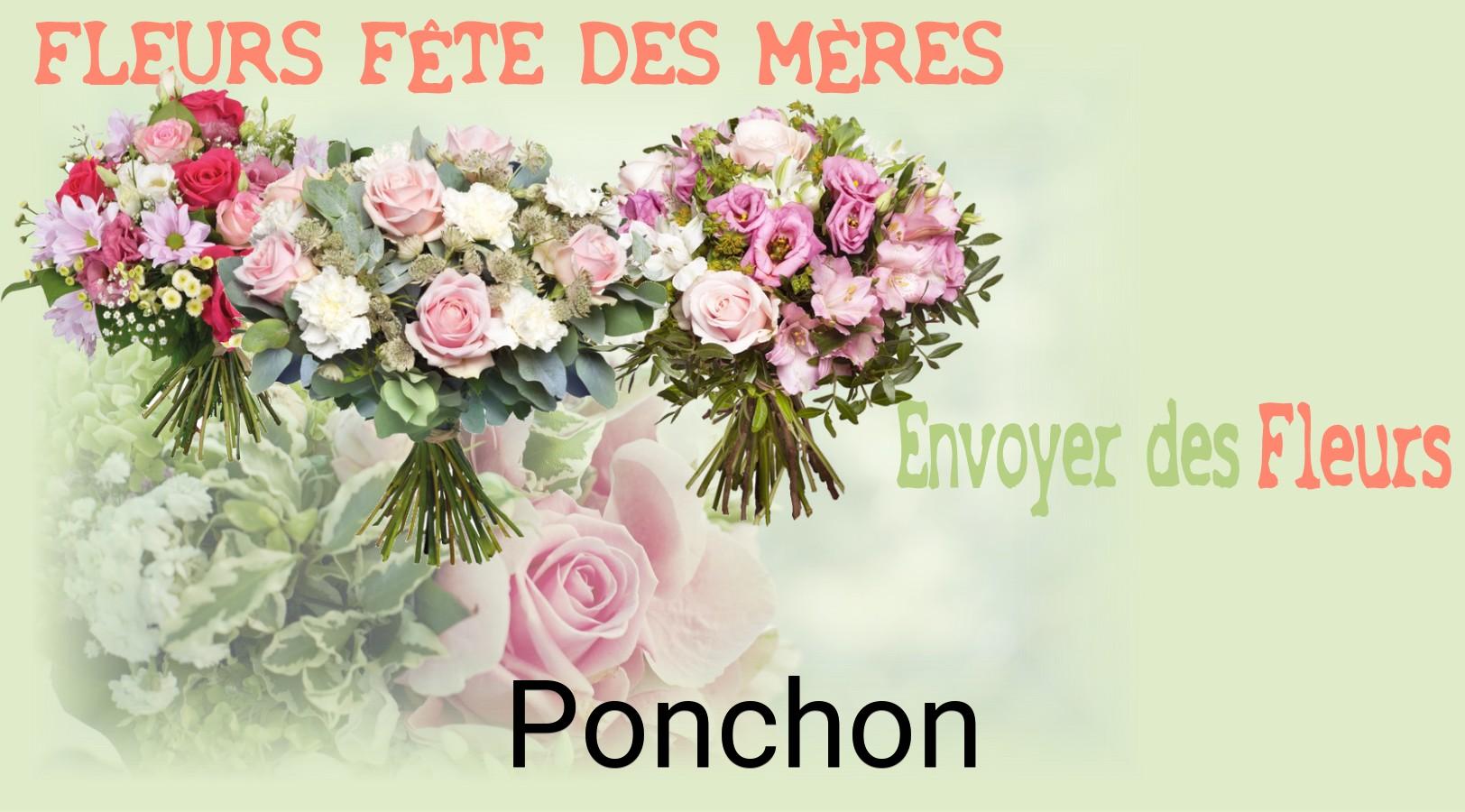 Bouquet de Fête des Mères livré à Ponchon